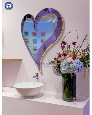 Gương soi trang trí phòng tắm Purple Heart NAV 2112-NT