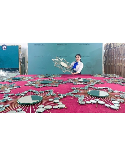 Gương trang điểm nghệ thuật Natasa NAV 2062-NT