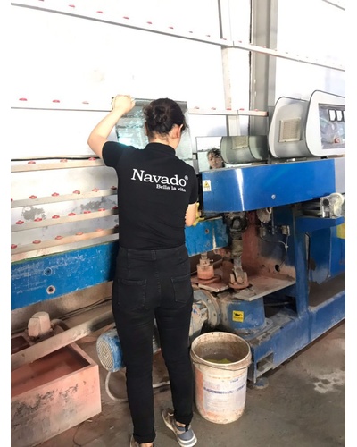 Gương nghệ thuật hoa dâm bụt NAV 2146-NT