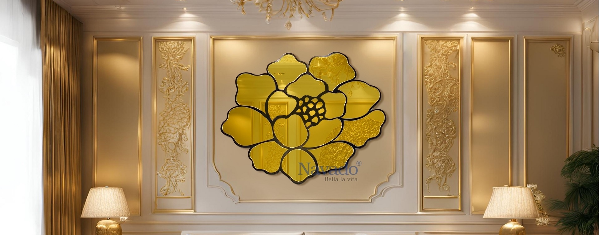 Gương nghệ thuật trang trí cao cấp